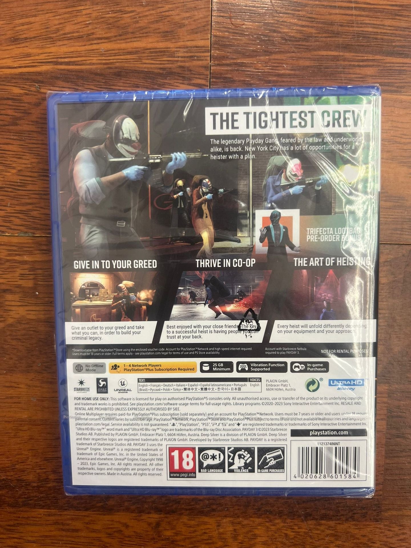 Payday 3 Day One Edition PS5 UK Payday 3 Day One Edition PS5 UK